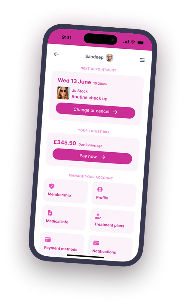 FOR PATIENTS screenshot