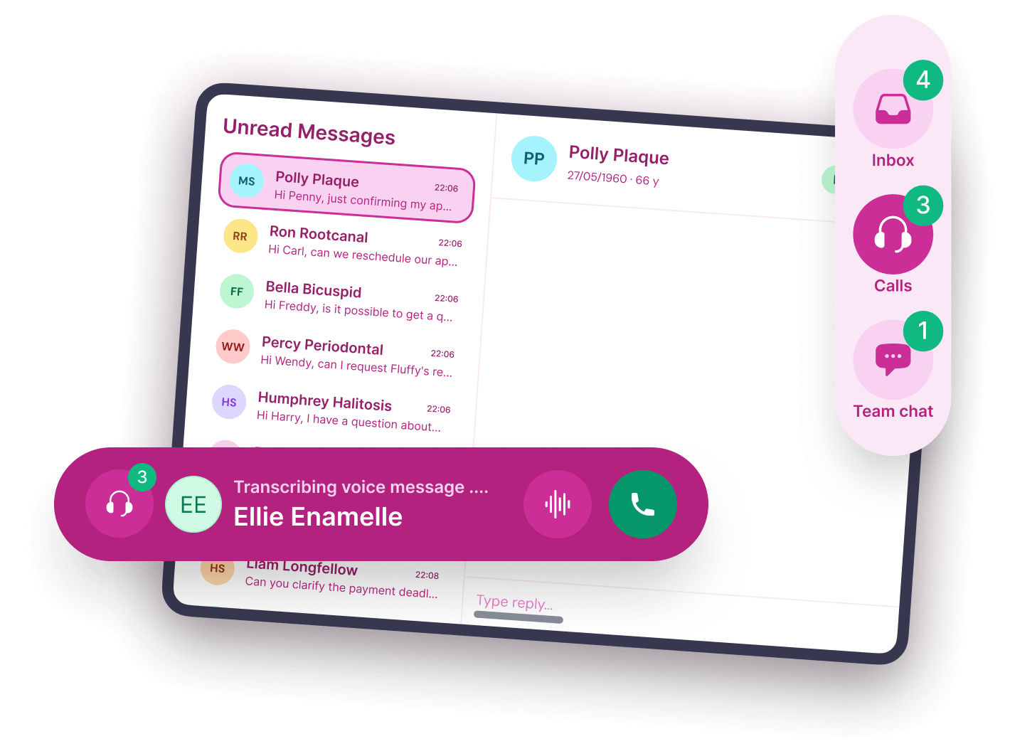 For practice managers screenshot